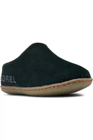 sorel Little Boy's & Boy's Lanner Ridge II Suede Slippers - Black Sage - Size 5 (Child)