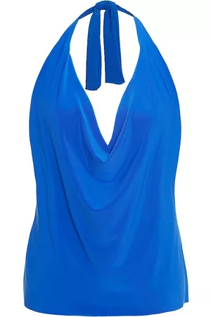 Magicsuit Swim, Plus Size Women's Sophie Halter Tankini Top - Sapphire - Size 16W