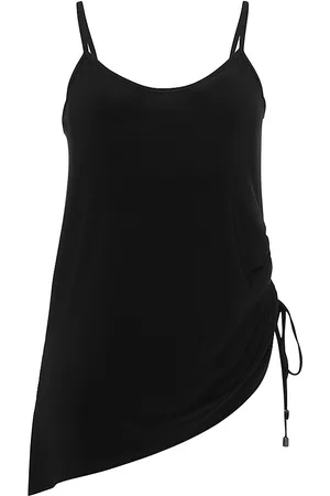 Magicsuit Swim, Plus Size Women's Brynn Ruched Swimdress - Black - Size 24W