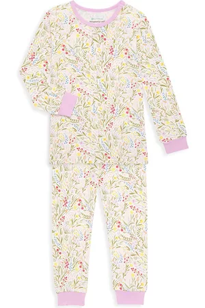Magnetic Me Little Girl's Ashleigh 2-Piece Pajama Set - Floral - Size 4