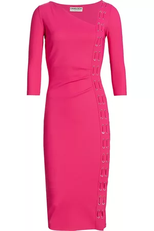 CHIARA BONI Women's Hedy Cocktail Dress - Pink - Size 8