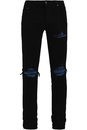 AMIRI Men's Mx1 Ultrasuede Jeans - Black - Size 38