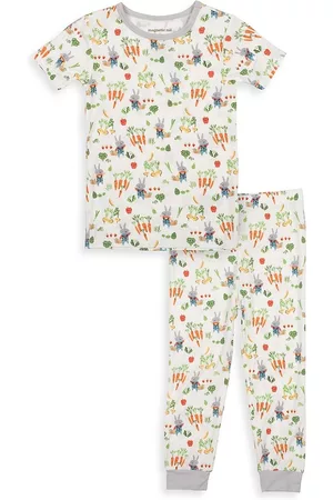 Magnetic Me Girls Sets - Little Girl's Don't Worry, Be Hoppy Magnetic Pajama Set - Size 2