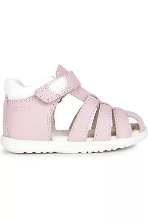 Geox Sandals - Little Girl's Macchia Leather Sandals - Rose - Size 8 (Toddler)