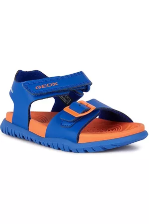 Geox Sandals - Little Boy's & Boy's Fommiex Sandals - Royal Orange - Size 8 (Toddler)