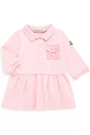 Moncler Girls Casual Dresses - Baby Girl's & Little Girl's Pique Polo Dress - Pink - Size 3