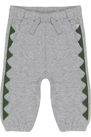 Stella McCartney Boys Sweatpants - Baby Boy Joggers - Grey - Size 12 Months