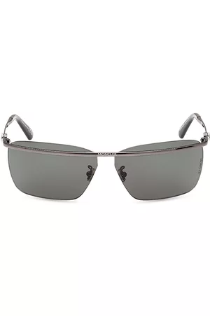Tom Ford Men Sunglasses - Men's Moncler Niveler Sunglasses - Gunmetal Green