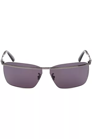 Tom Ford Men Sunglasses - Men's Moncler Niveler Sunglasses - Gunmetal Smoke