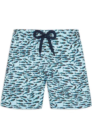 Vilebrequin Boys Swim Shorts - Little Boy's & Boy's Gulf Stream Swim Trunks - Thalassa - Size 2