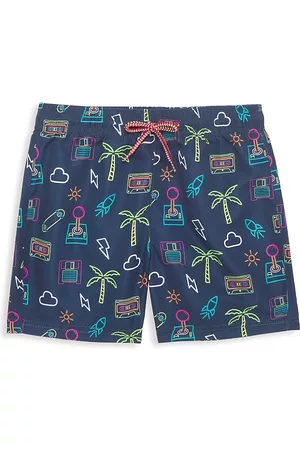 Appaman Boys Swim Shorts - Little Boy's & Boy's Swim Trunks - Gametime - Size 14