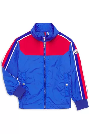 Moncler Boys Jackets - Little Boy's & Boy's Iton Jacket - Blue Multi - Size 4