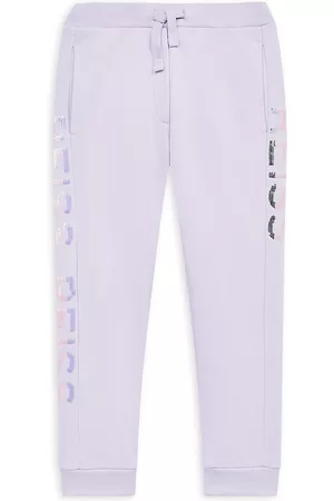 Reiss Girls Sweatpants - Little Girl's & Girl's Maria Sequin-Embellished Joggers - Lilac - Size 10 - Lilac - Size 10