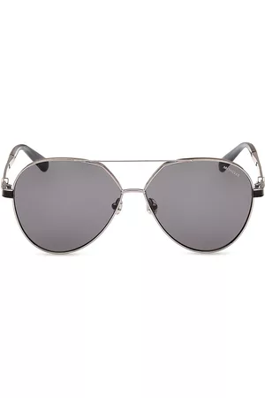 Tom Ford Men Sunglasses - Men's Moncler Vizta 59MM Sunglasses - Gunmetal Smoke - Gunmetal Smoke