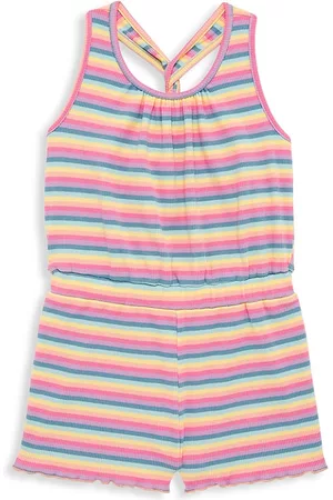 Design History Little Girl's Striped Romper - Size 6 - Size 6