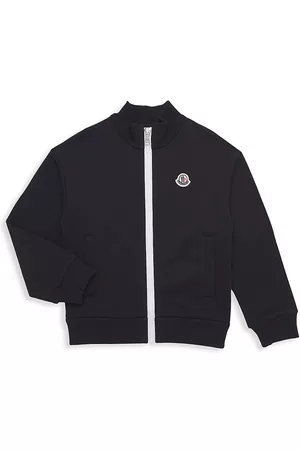 Moncler Little Boy's & Boy's Zip-Up Sweatshirt - Blue - Size 4 - Blue - Size 4