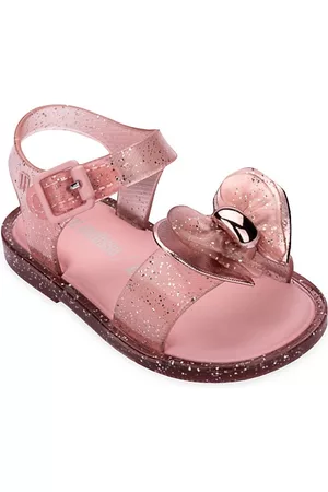 Mini Melissa Girls Sandals - Baby Girl's & Little Girl's Mini Mar Barbie Sandals - Pink - Size 6 (Baby) - Pink - Size 6 (Baby)