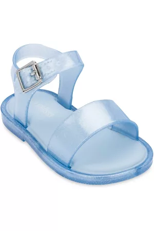 Mini Melissa Sandals - Little Girl's Mini Mar Jelly Sandals - Baby Blue - Size 5 (Baby) - Baby Blue - Size 5 (Baby)
