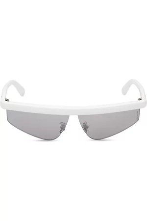 Tom Ford Men Sunglasses - Men's Moncler Orizion 65MM Sunglasses - White Silver - White Silver