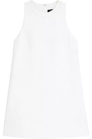 THEORY Women's Sleeveless Shift Minidress - White - Size 00 - White - Size 00