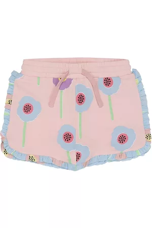 Stella McCartney Girls Shorts - Little Girl's & Girl's Flowers Shorts - Pink Multi - Size 2 - Pink Multi - Size 2