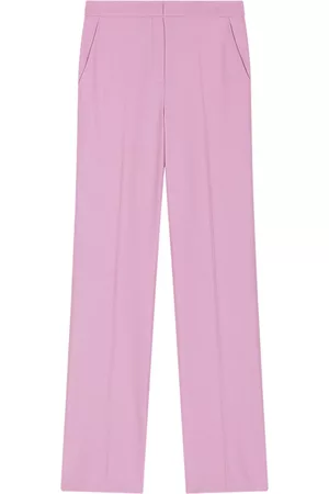 Maje Women's Suit Trousers - Parma Violet - Size 4 - Parma Violet - Size 4