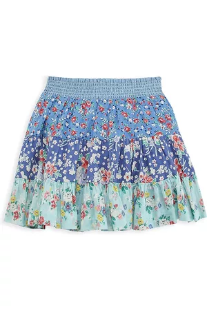 Ralph Lauren Little Girl's & Girl's Patchwork Floral Skirt - Floral - Size 14 - Floral - Size 14