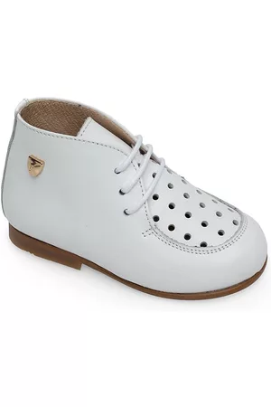 Venettini Baby's & Little Kid's Roy Leather Oxfords - White - Size 3 (Baby) - White - Size 3 (Baby)