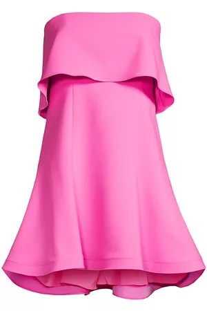 LIKELY Women Strapless Dresses - Women's Flouncy Driggs Strapless Minidress - Pink Sugar - Size 8 - Pink Sugar - Size 8