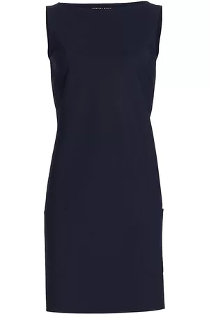 CHIARA BONI Women's Publy Shift Dress - Blu Notte - Size 0 - Blu Notte - Size 0