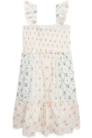 Ralph Lauren Little Girl's & Girl's Floral Batiste Dress - Etta Floral - Size 10 - Etta Floral - Size 10