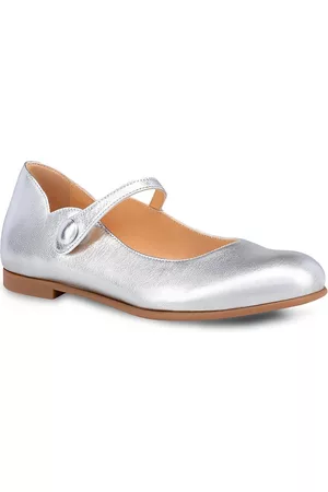Christian Louboutin Little Girl's & Girl's Melodie Chick Flats - Silver - Size 9.5 (Toddler) - Silver - Size 9.5 (Toddler)