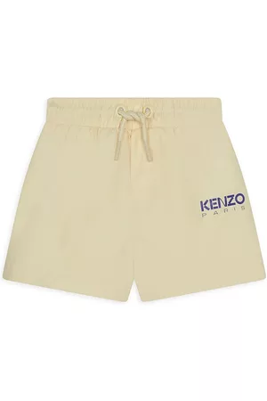 Kenzo Boys Swim Shorts - Baby Boy's Logo Swim Shorts - Yellow - Size 2 - Yellow - Size 2