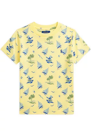 Ralph Lauren Little Boy's & Boy's Sailboat Cotton T-Shirt - Bristol - Size 2 - Bristol - Size 2