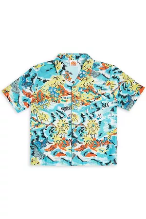 Sundek Little Boy's & Boy's Tropical-Print Shirt - Size 12 Months - Size 12 Months