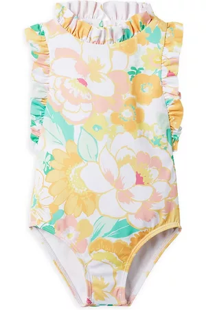 Janie and Jack Rompers - Baby Girl's, Little Girl's & Girl's One-Piece Swimsuit - Multi Color - Size 12 Months - Multi Color - Size 12 Months