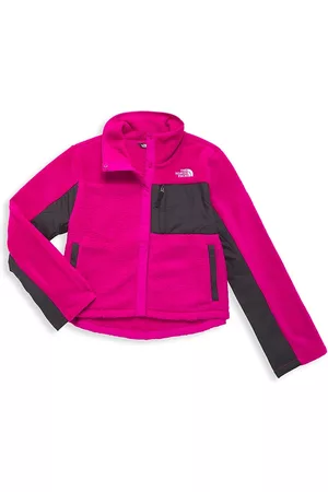 The North Face Little Girl's & Girl's Fleece Mashup Jacket - Fuschia Pink - Size 10 - Fuschia Pink - Size 10