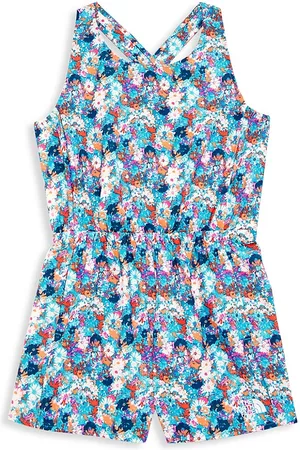 The North Face Little Girl's & Girl's Amphibious Floral Romper - Size 10 - Size 10