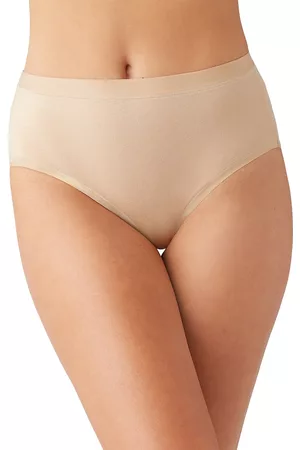 Wacoal Women's Understated Cotton Brief - Sand - Size Small - Sand - Size Small