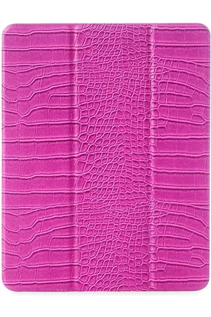 Chic Crocodile-Embossed 12.9-Inch Ipad Pro Case - Orchid - Orchid