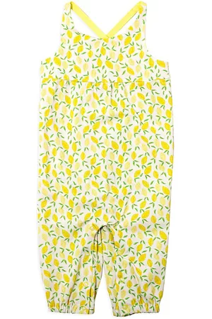 Egg New York Bodysuits & All-In-Ones - Baby Girl's Gracie Lemon Print Coveralls - Lemon - Size 12 Months - Lemon - Size 12 Months
