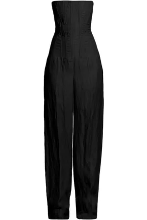 Stella McCartney Women Corsets - Women's Corset All In One Jumpsuit - Black - Size 0 - Black - Size 0
