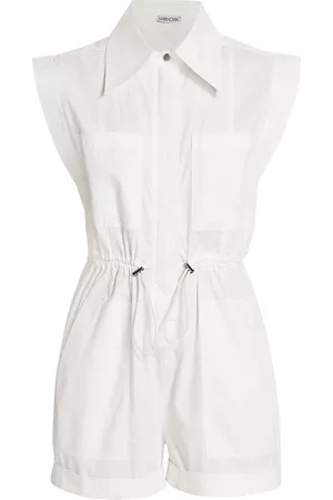 Maria Women's Bahia Ursula Utility Romper - Off White - Size XS - Off White - Size XS