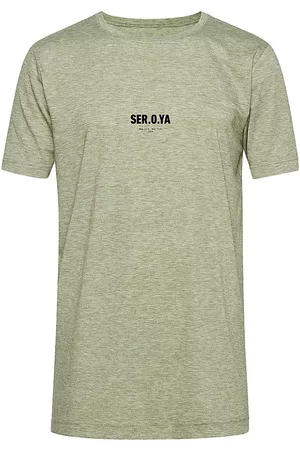 SER.O.YA Men Short Sleeved T-Shirts - Men's Josh T-Shirt - Basil - Size XXS - Basil - Size XXS