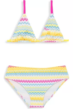 Missoni Girls Bikinis - Girl's Printed Bikini - Rainbow - Size 6 - Rainbow - Size 6