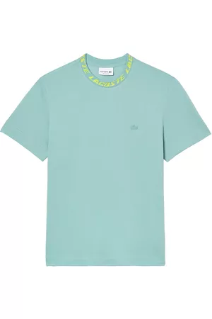 Lacoste Men Short Sleeved T-Shirts - Men's Logo Short-Sleeve T-Shirt - Florida - Size XL - Florida - Size XL