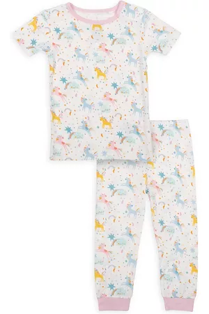 Magnetic Me Girls Pajamas - Little Girl's 2-Piece Magic Glitter Sparkle Magnetic Pajama Set - Glitter - Size 2 - Glitter - Size 2