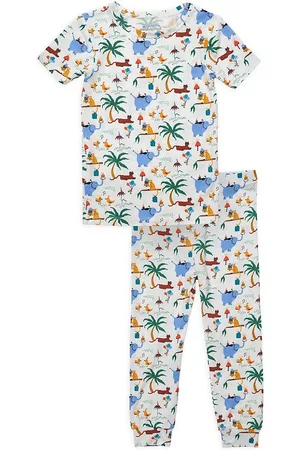 Magnetic Me Pajamas - Little Kid's 2-Piece Safari Pajama Set - Size 2 - Size 2
