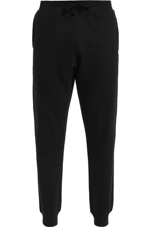Saks Fifth Avenue Men Sweatpants - Men's COLLECTION Logo Cotton Joggers - Moonless Night - Size Small - Moonless Night - Size Small