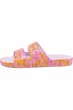 Freedom Moses Sandals - Little Kid's & Kid's Moses Printed Air-Injected Sandals - Smile Parma - Size 10 (Toddler) - Smile Parma - Size 10 (Toddler)